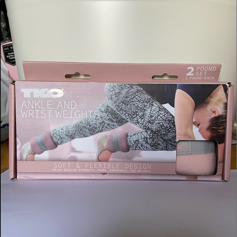 TKO Ankle And Wrist Weights 2 Pound Set 1 Pound